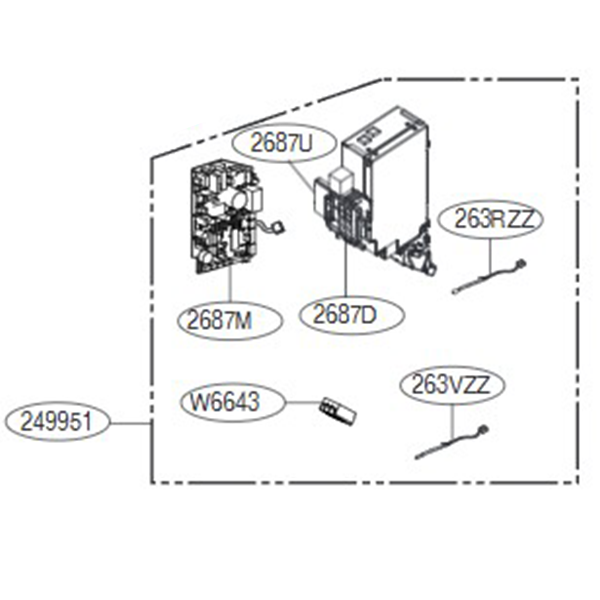 LG Thermistor assembly