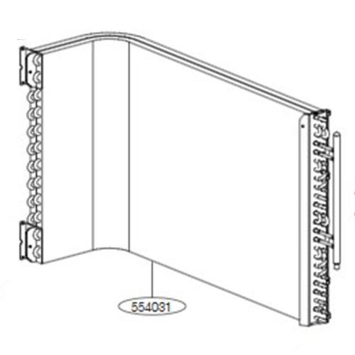 LG Condenser assembly, bending