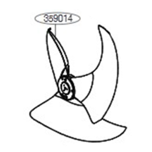 LG Fan assembly, propeller