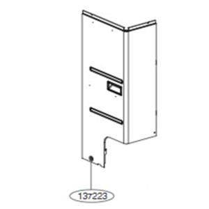 LG Panel assembly, side