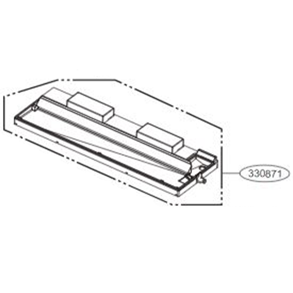 LG Pan assembly, drain