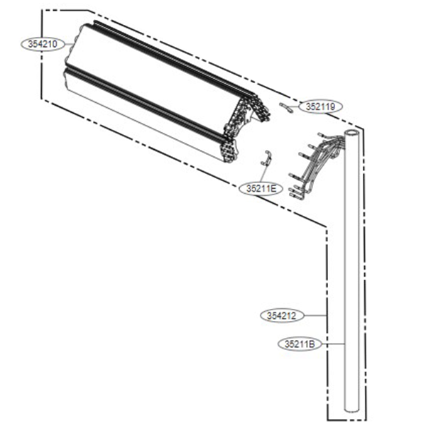 LG Tube assembly, tubing