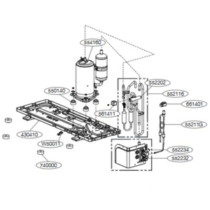 LG Base assembly, outdoor