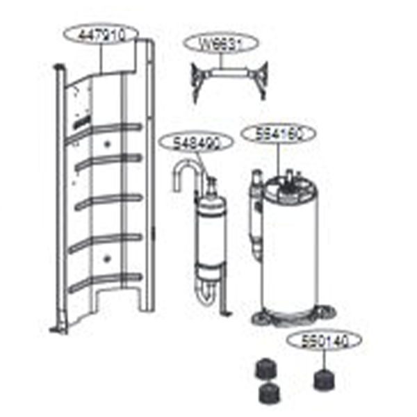 LG Accumulator assembly