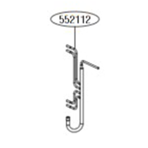 LG Tube assembly, condenser (in)